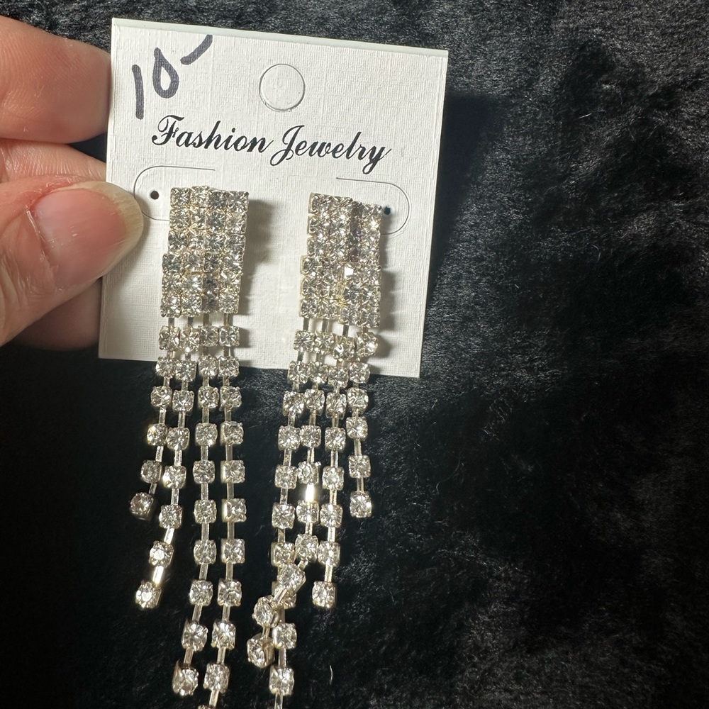 Elegant Silver Dangle Earrings